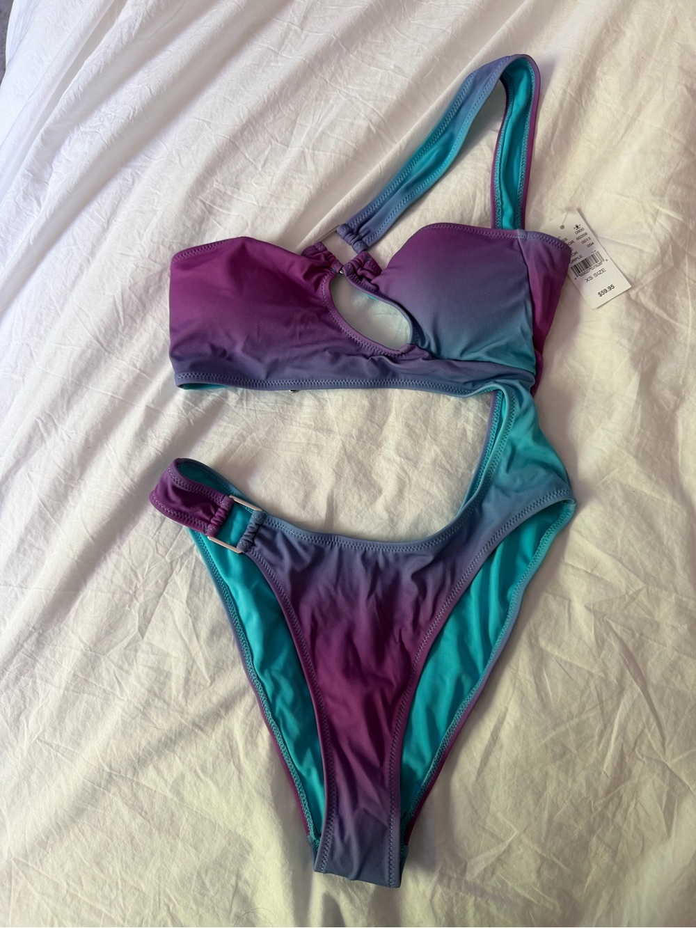 NWT Pacsun Cutout One-Shoulder Bikini
